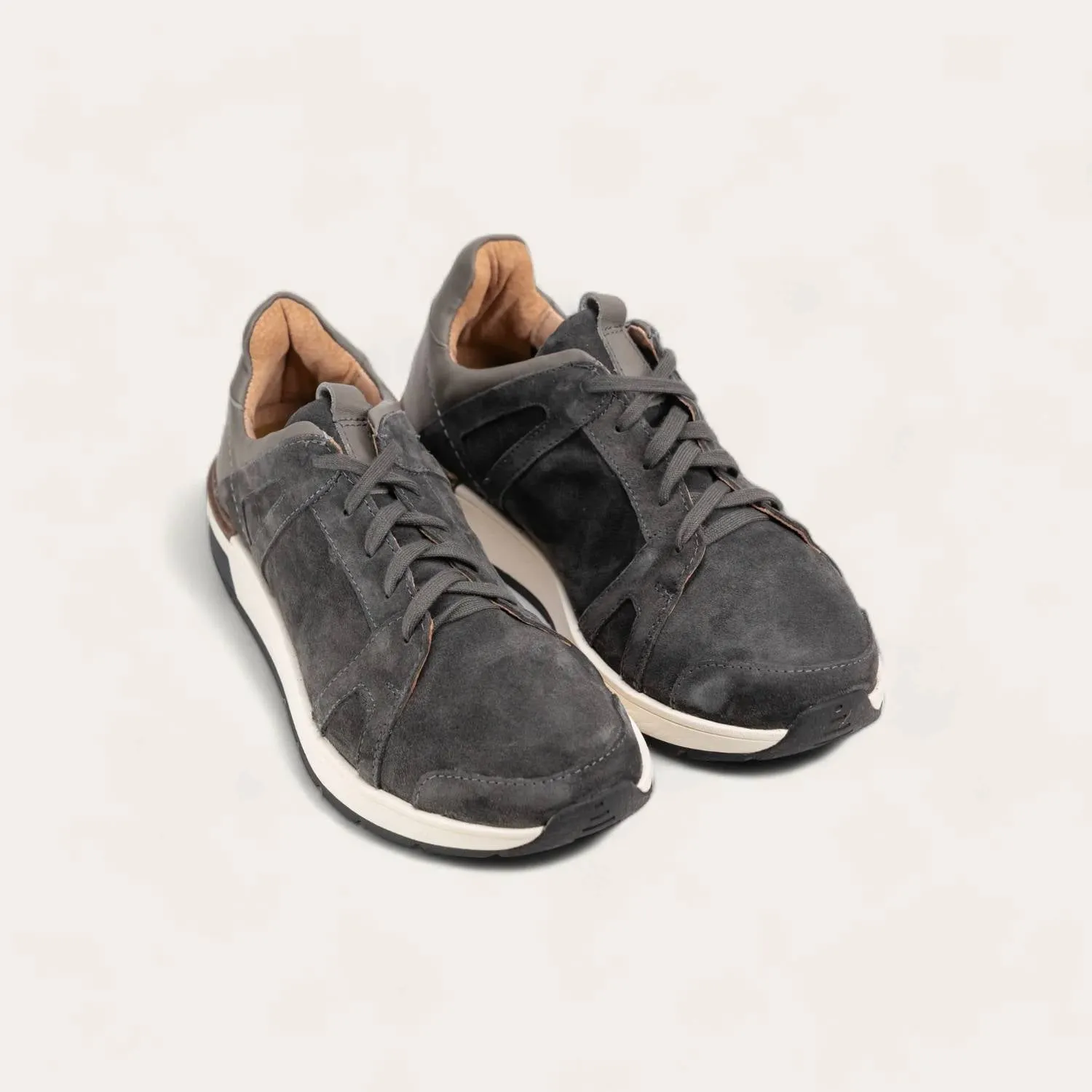 Men's Magnify Tie Shoes - Medium In Oily Midnight/gray