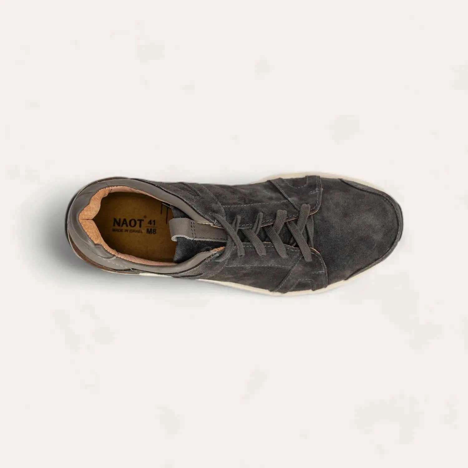 Men's Magnify Tie Shoes - Medium In Oily Midnight/gray