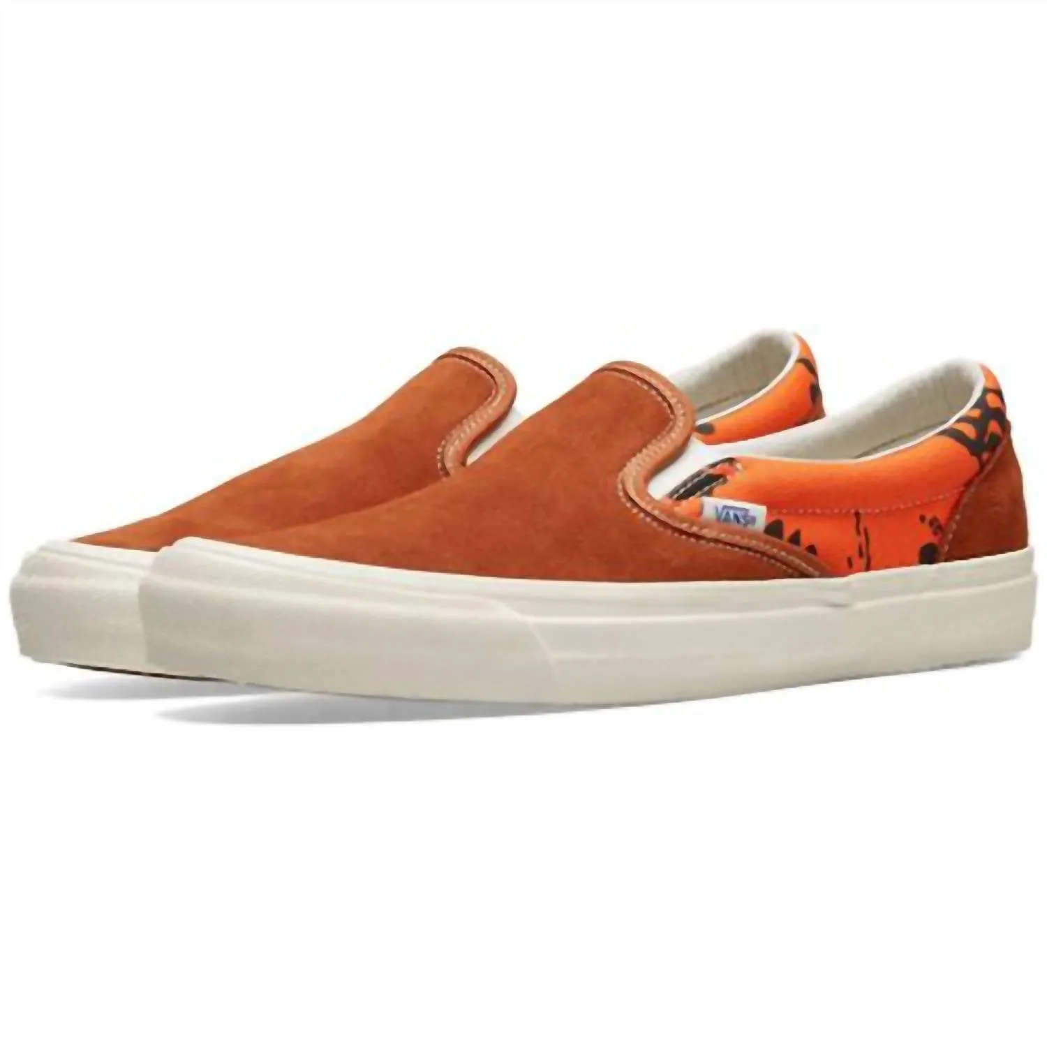 Men's Modernica U Og Classic Slip On Shoes In Hawaiian/brown