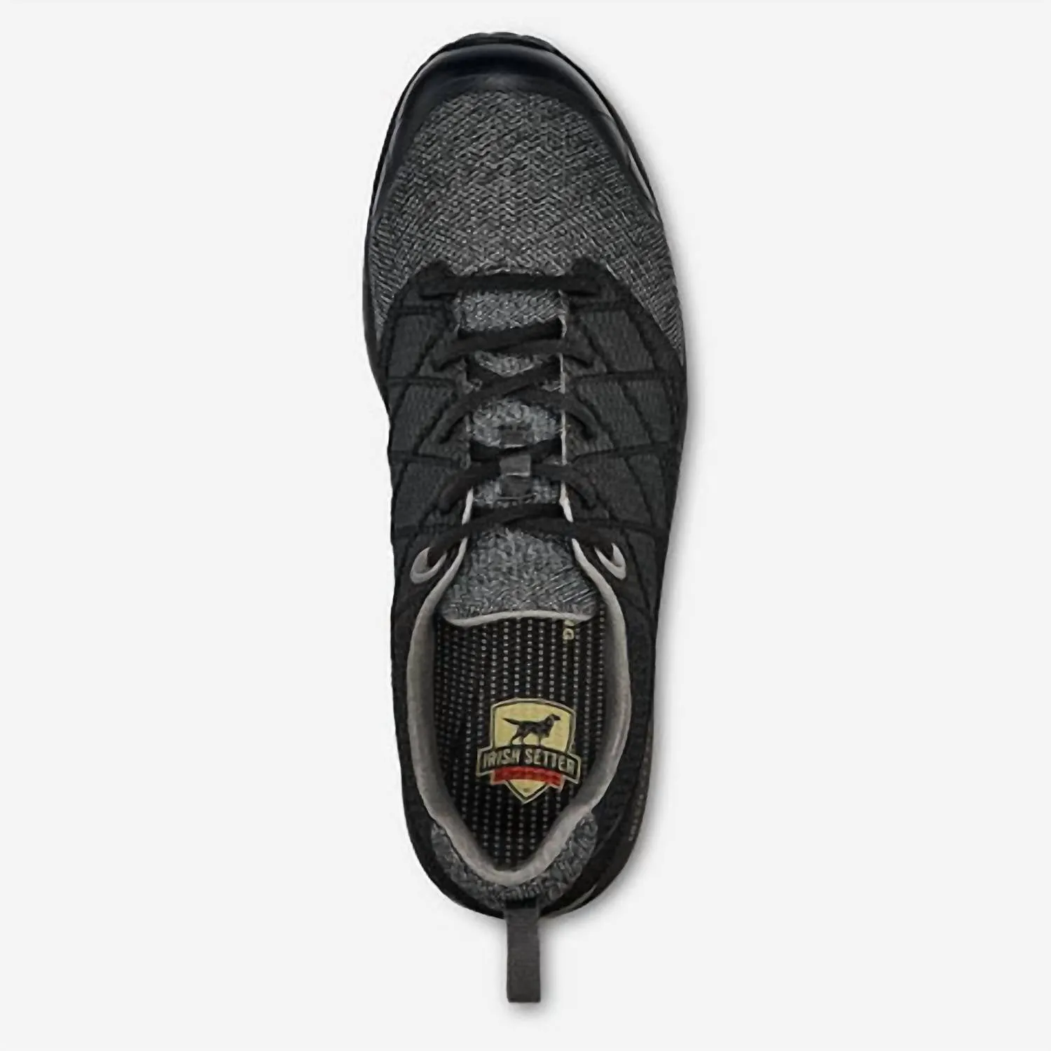 Men's Nisswa Aluminum Toe Work Sneakers In Black/gray