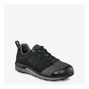 Men's Nisswa Aluminum Toe Work Sneakers In Black/gray