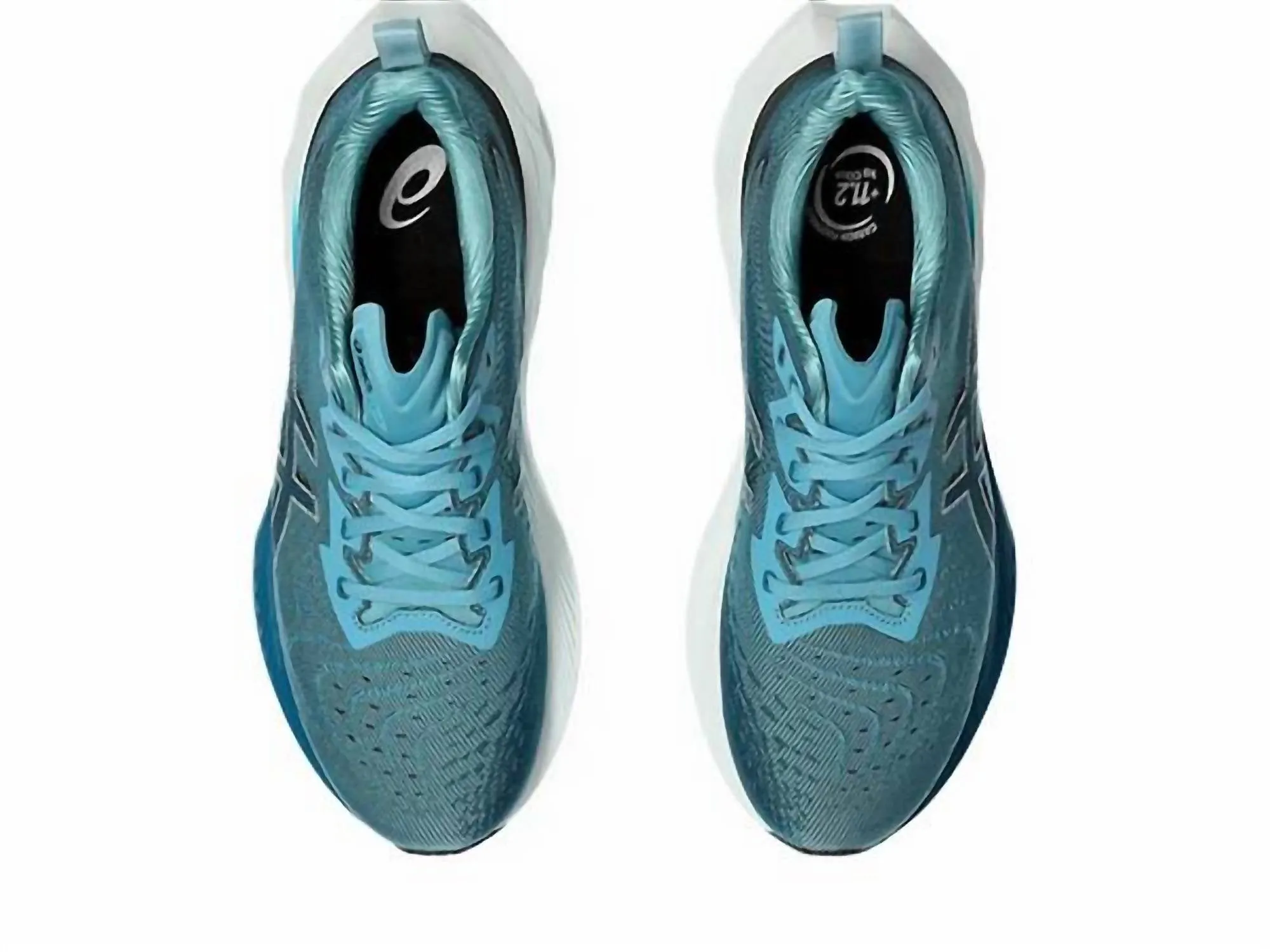 Men's Novablast 4 Running Shoes - Wide Width In Blue Teal/evening Teal