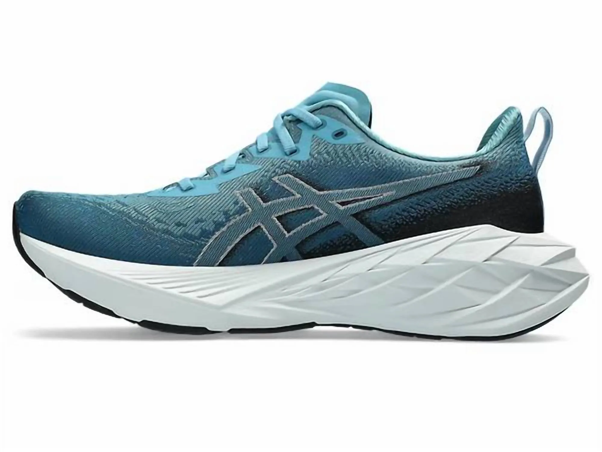 Men's Novablast 4 Running Shoes - Wide Width In Blue Teal/evening Teal