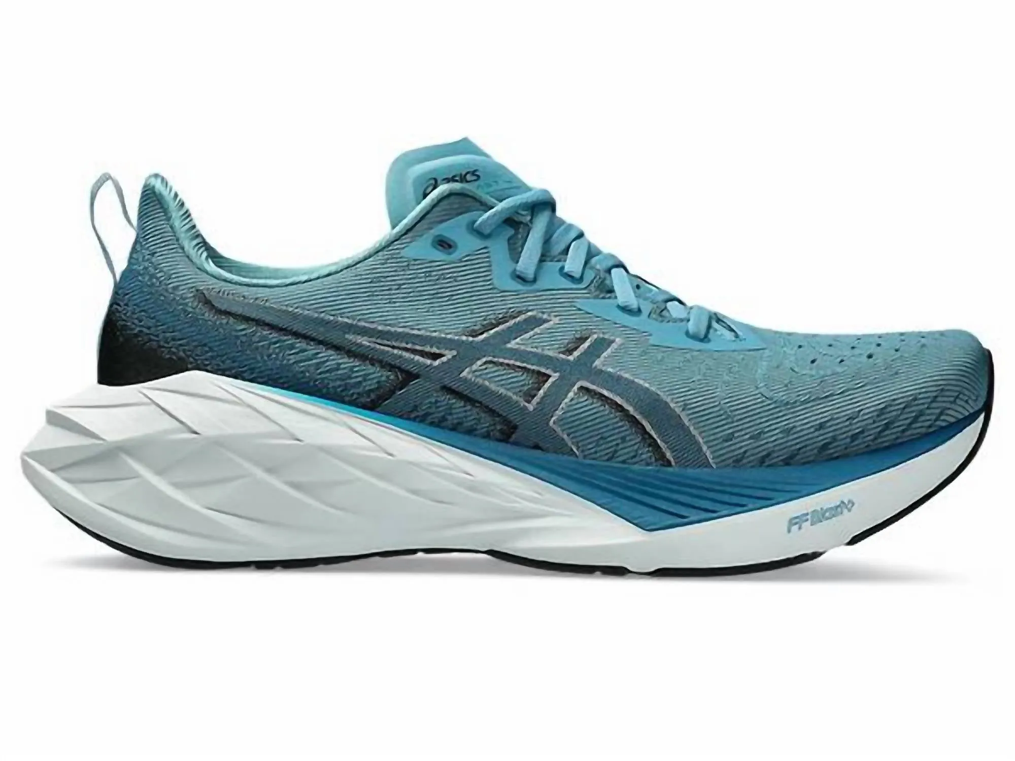 Men's Novablast 4 Running Shoes - Wide Width In Blue Teal/evening Teal