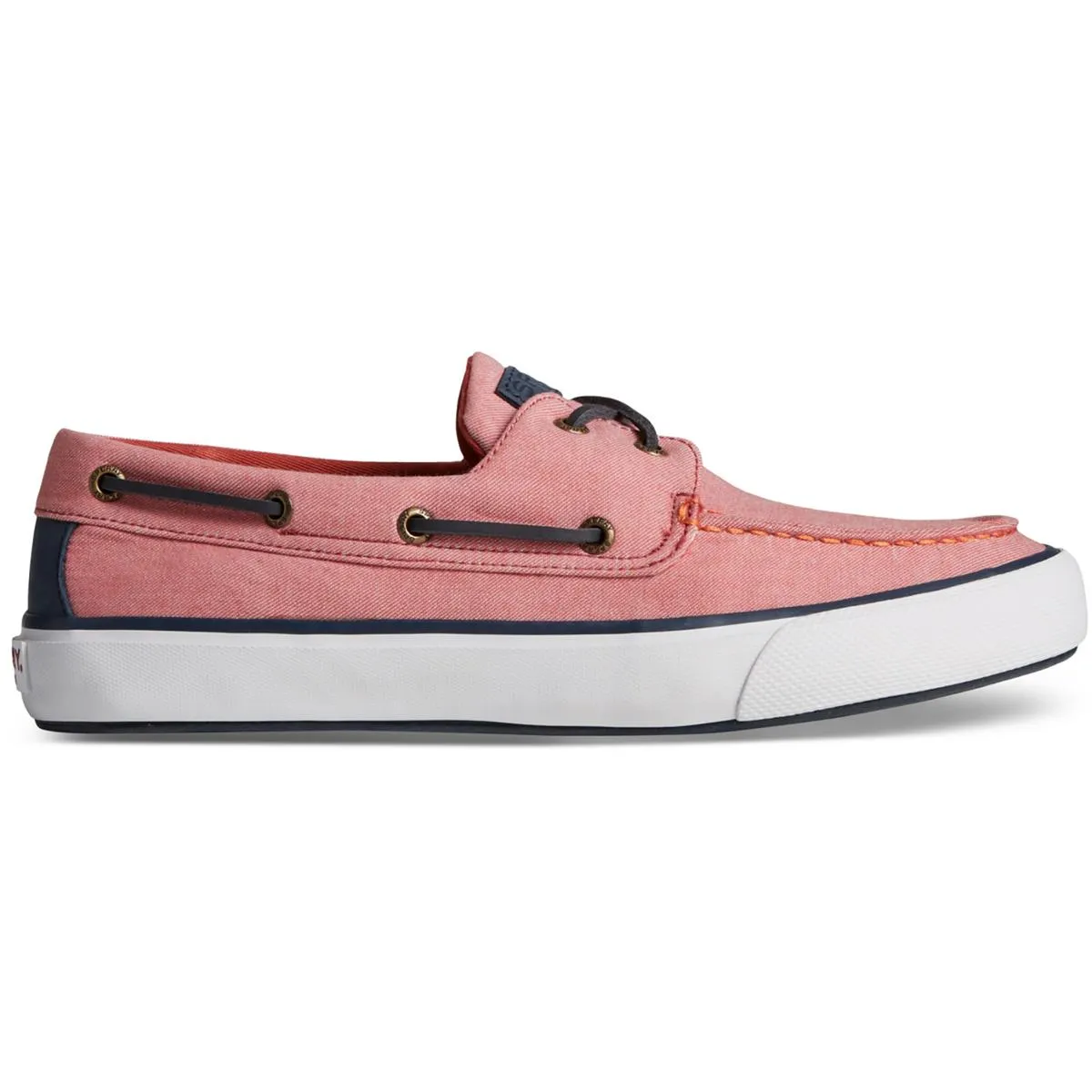 Mens Padded Insole Canvas Boat Shoes