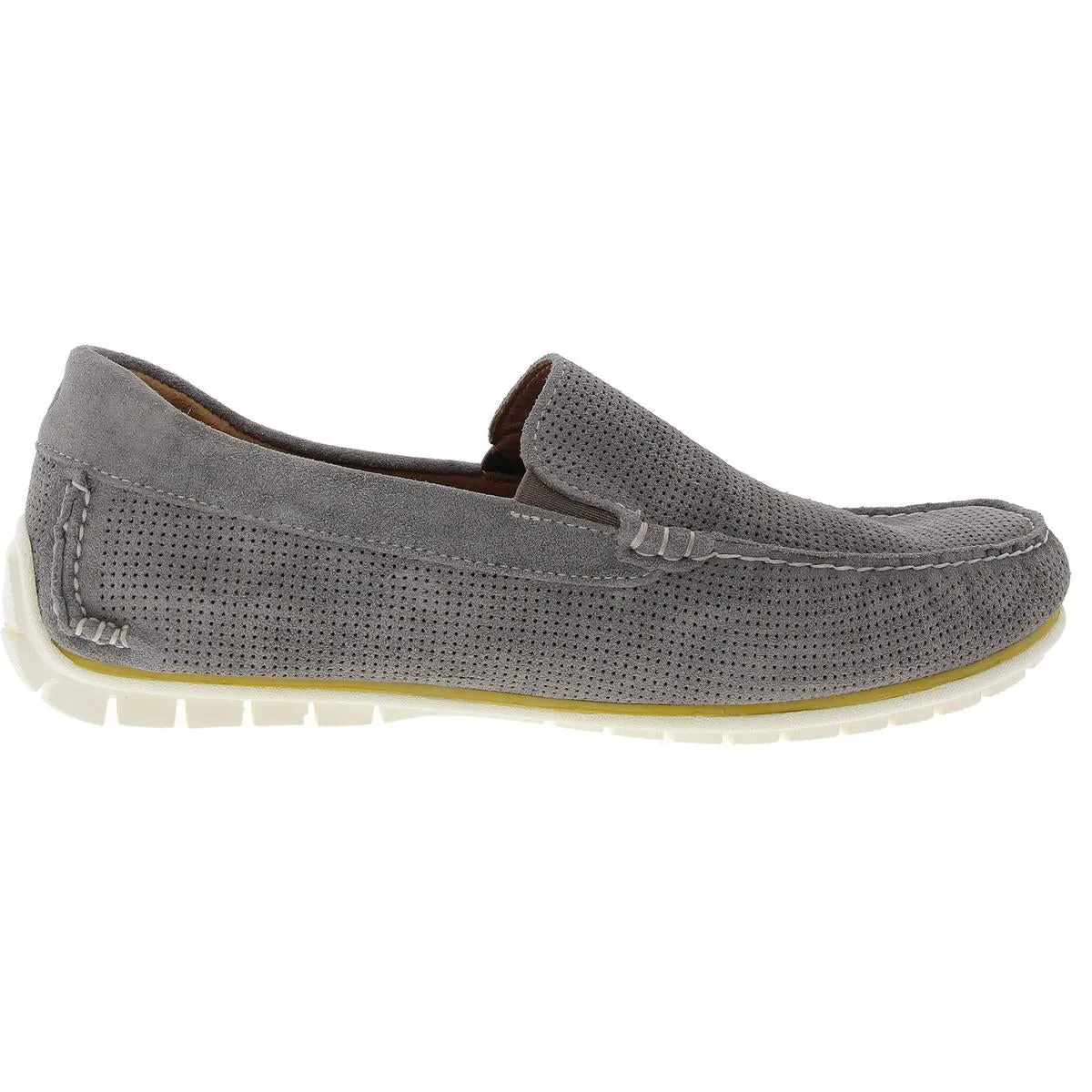 Mens Perforated Sheepskin Driving Moccasins