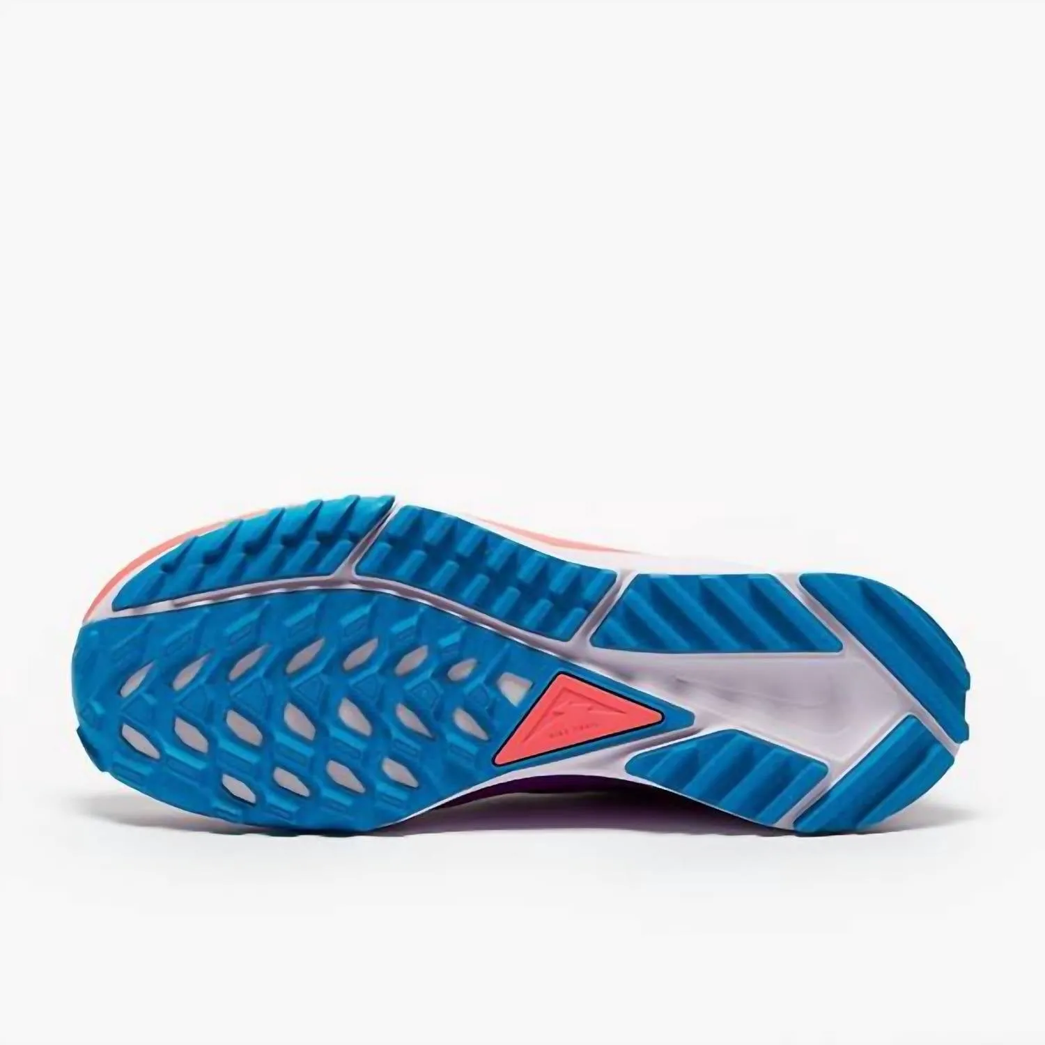 Men's React Pegasus Trail 4 Sneaker In Black/magic Ember-Purple