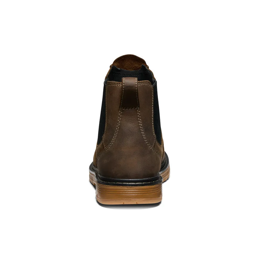Men's San Jose Chelsea 90 Heel Boot (Aluminum Toe)  |  Cascade Brown/Gum