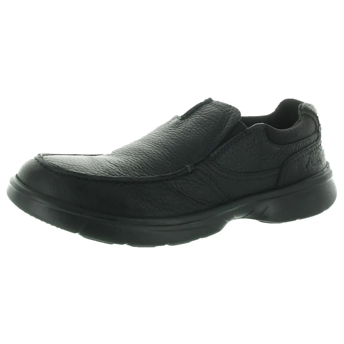 Mens Solid Manmade Slip-on Shoes