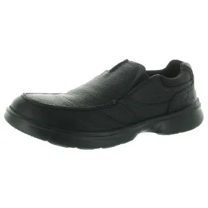Mens Solid Manmade Slip-on Shoes