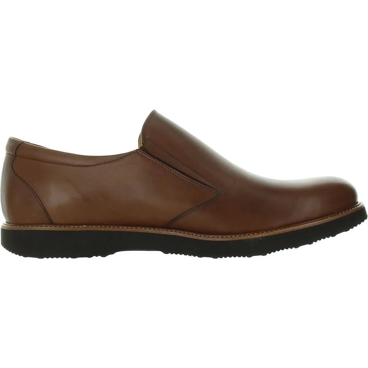 Mens Stretch Leather Slip-on Shoes