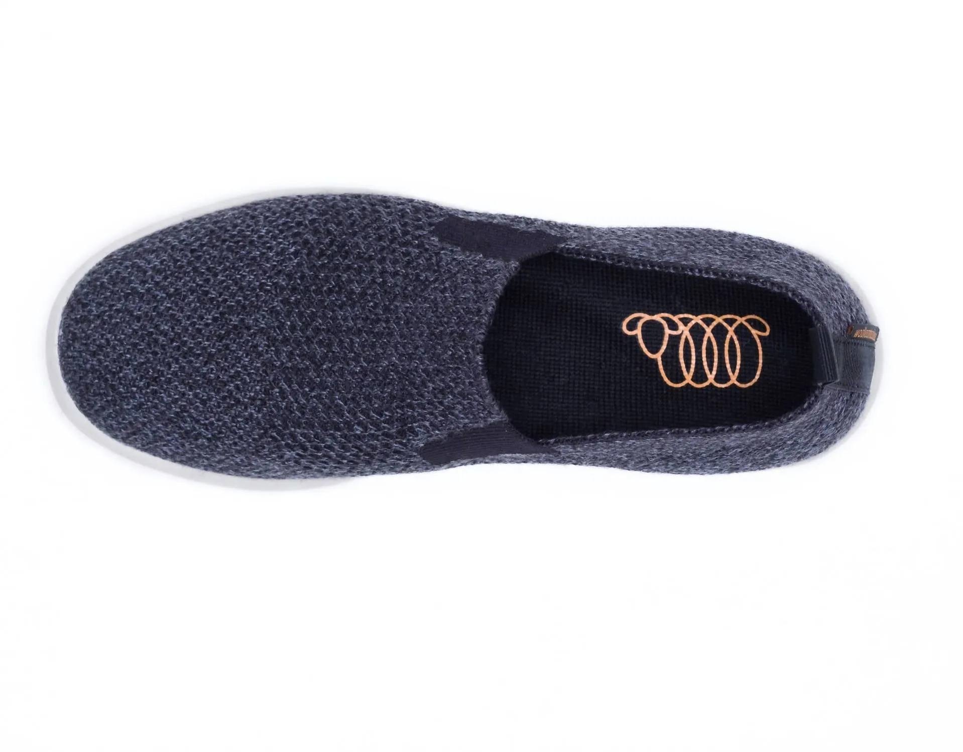 Men's Suffolk Merino Wool Slip-On In Black
