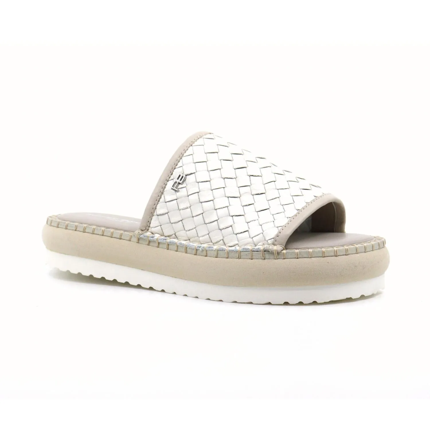 Men's Tai Woven Slip-Ons In Panna