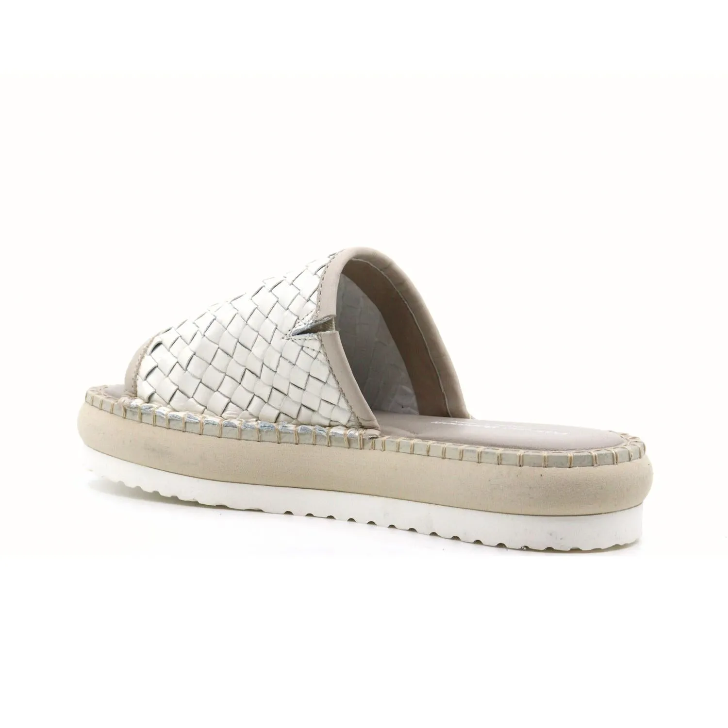 Men's Tai Woven Slip-Ons In Panna
