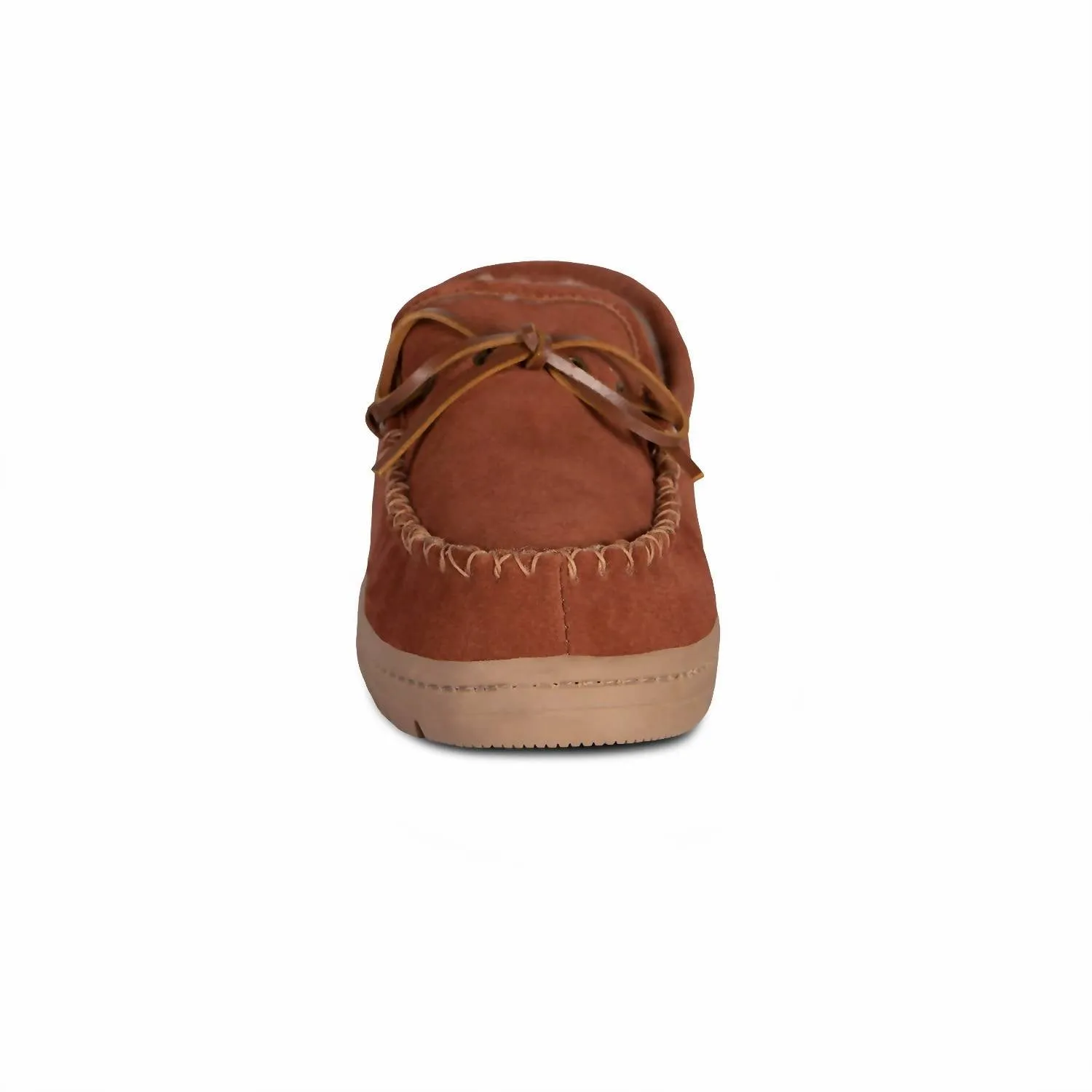 Men's Trekker Sheepskin Moccasins In Chestnut