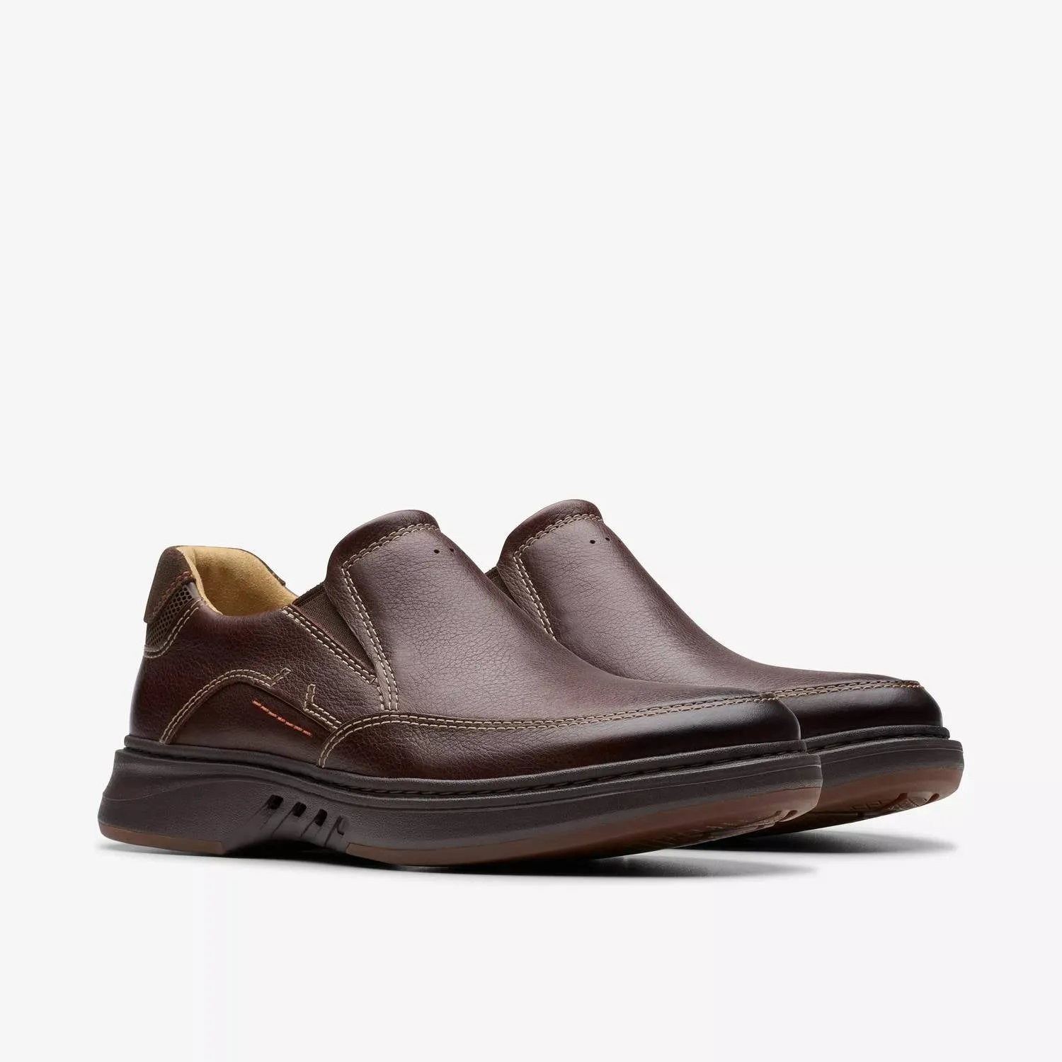 Men's Un Brawley Step Shoes In Mahogany