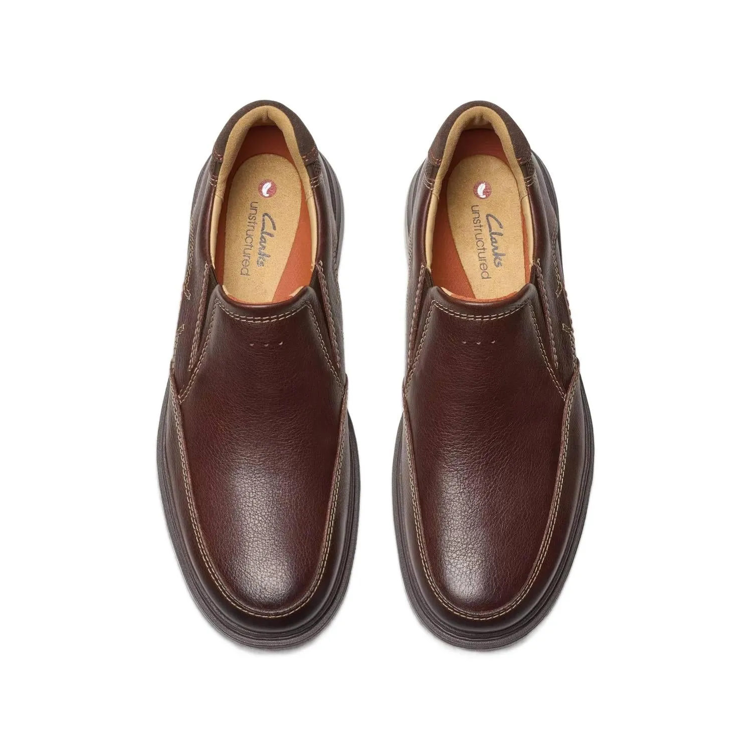 Men's Un Brawley Step Shoes In Mahogany