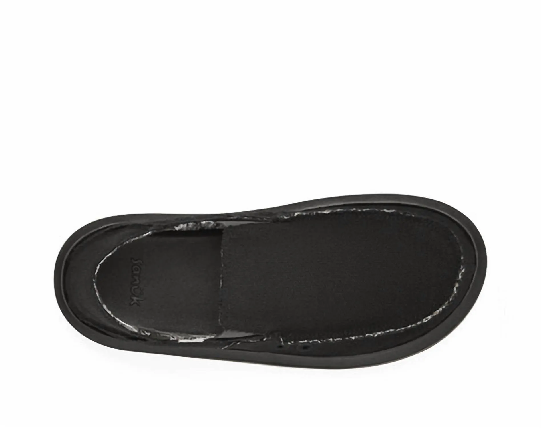 Men's Vagabond Slip On In Black Hemp