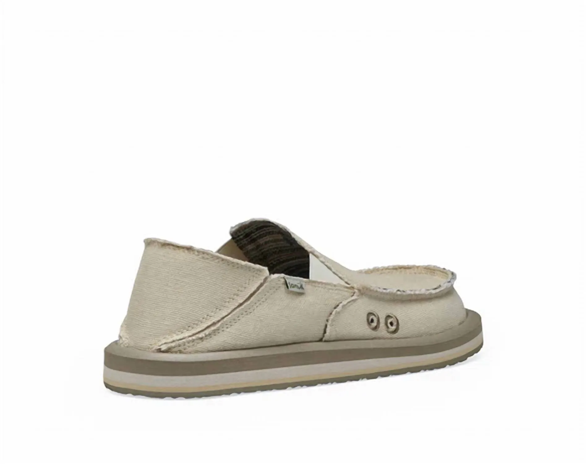 Men's Vagabond Slip On In Natural Hemp