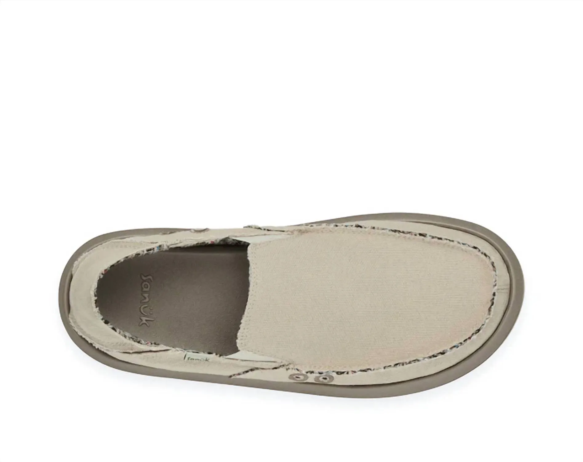 Men's Vagabond Slip On In Natural Hemp