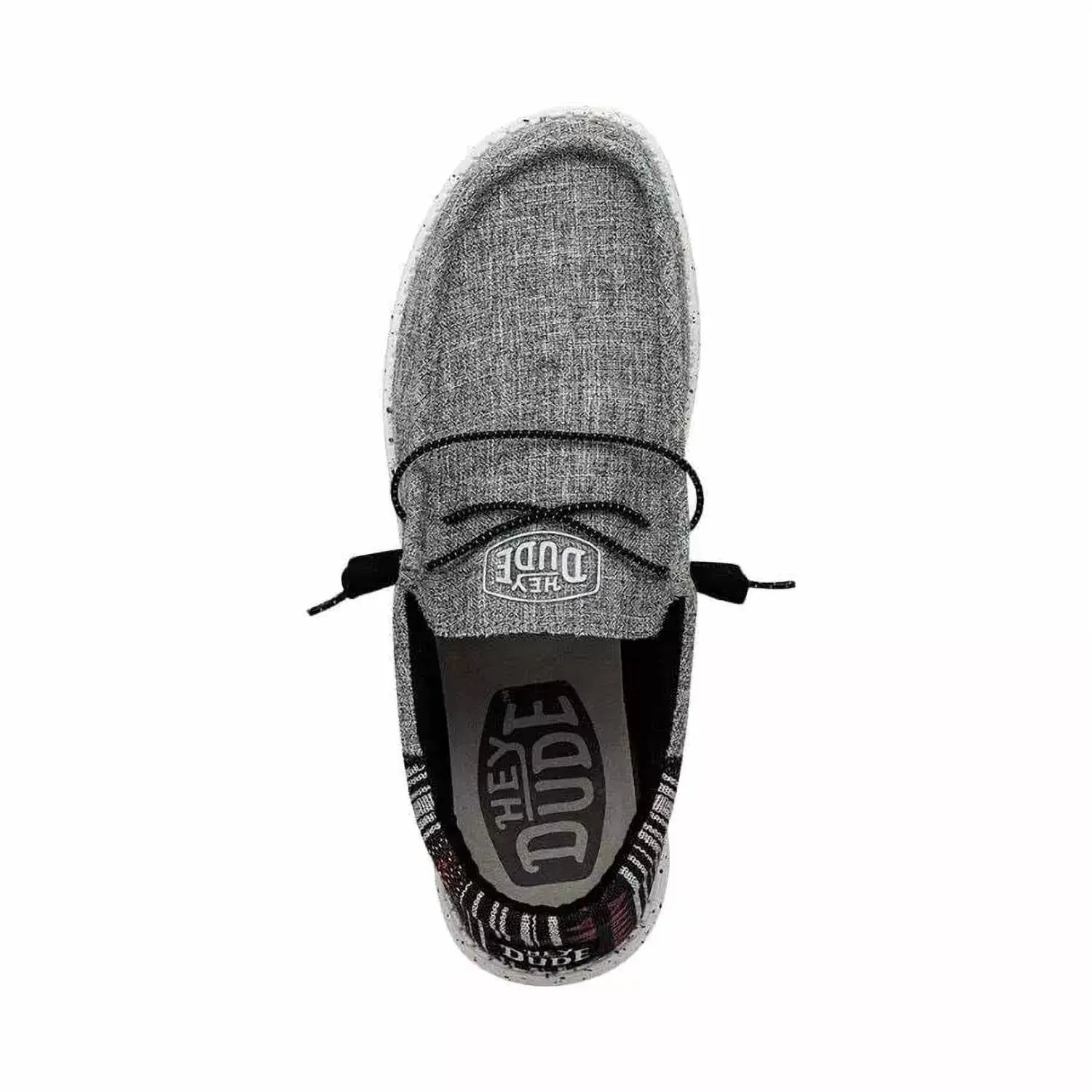 Men's Wally Funk Shoes In Jacquard Black Aztec