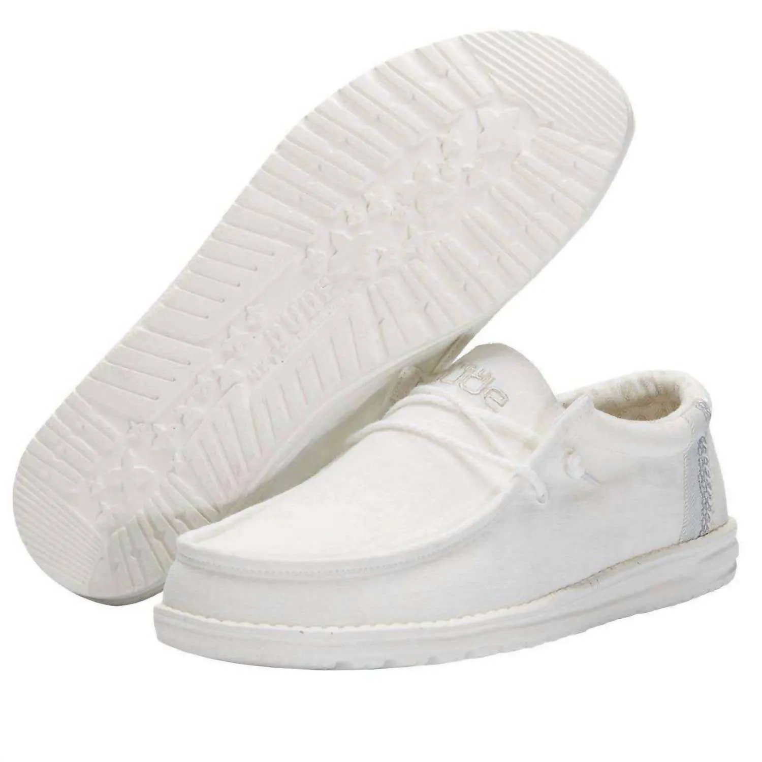 Men's Wally Linen Shoes In Natural White