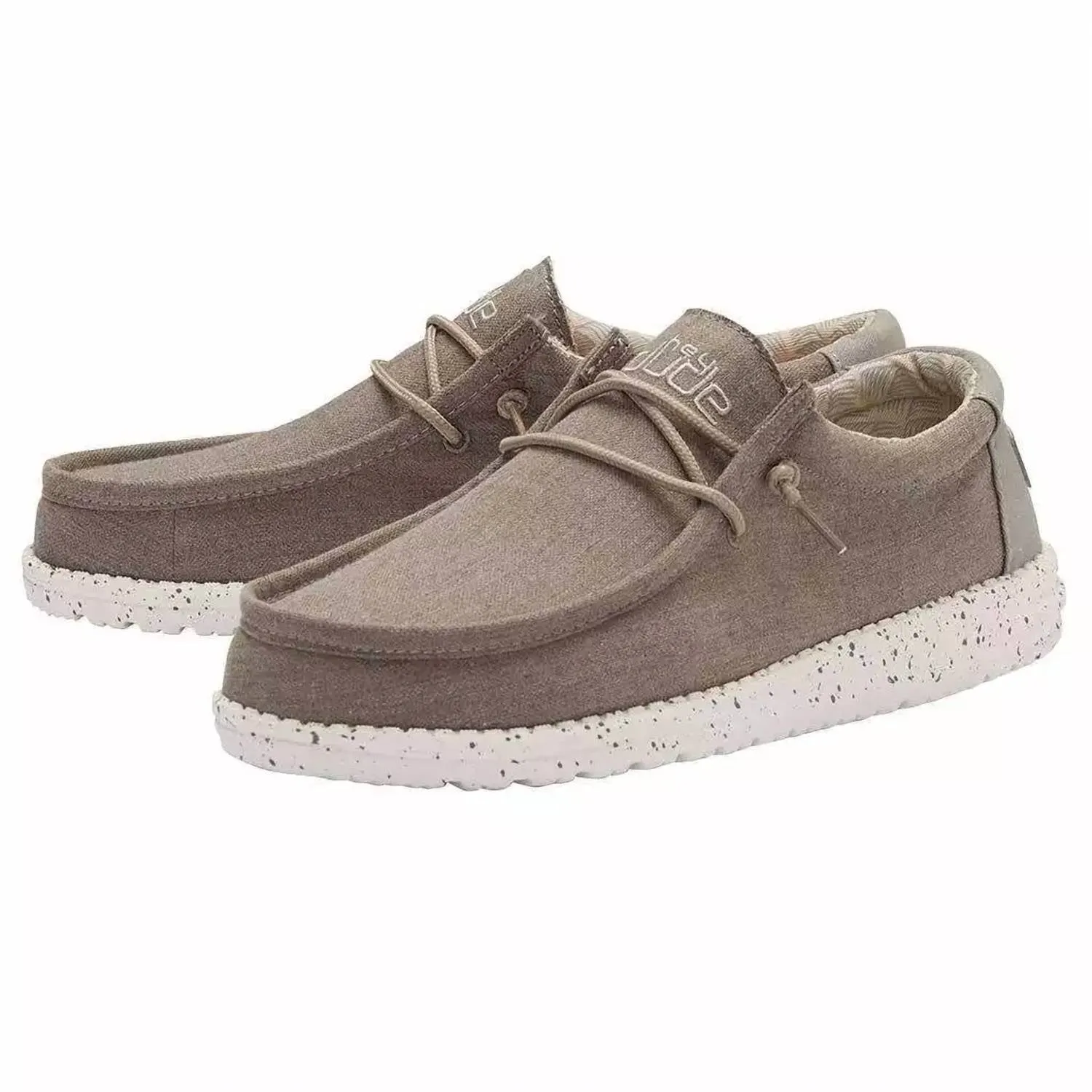 Men's Wally Shoes In Chambray Sepia Brown