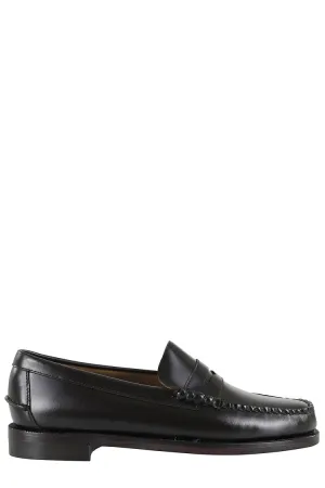 Moccasin With Smooth Leather Upper