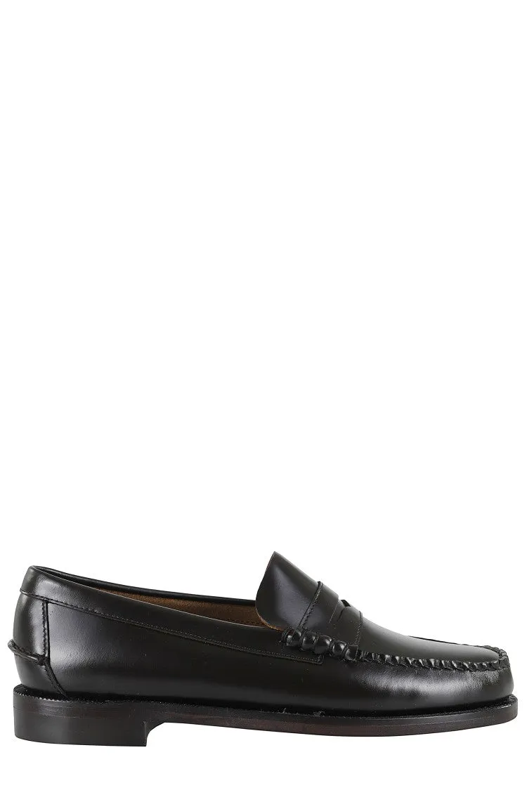 Moccasin With Smooth Leather Upper