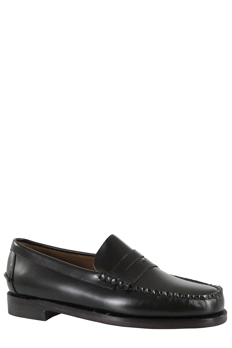 Moccasin With Smooth Leather Upper