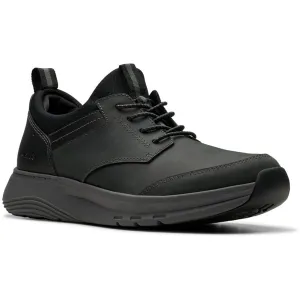 Motion Trek Mens Padded Insole Leather Slip-on Shoes