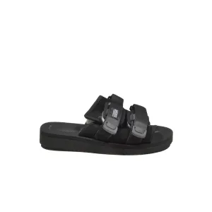 Moto-Mab Rubber Sandals Black With Fur