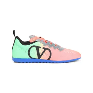 Multicolour Sneakers With Rubber