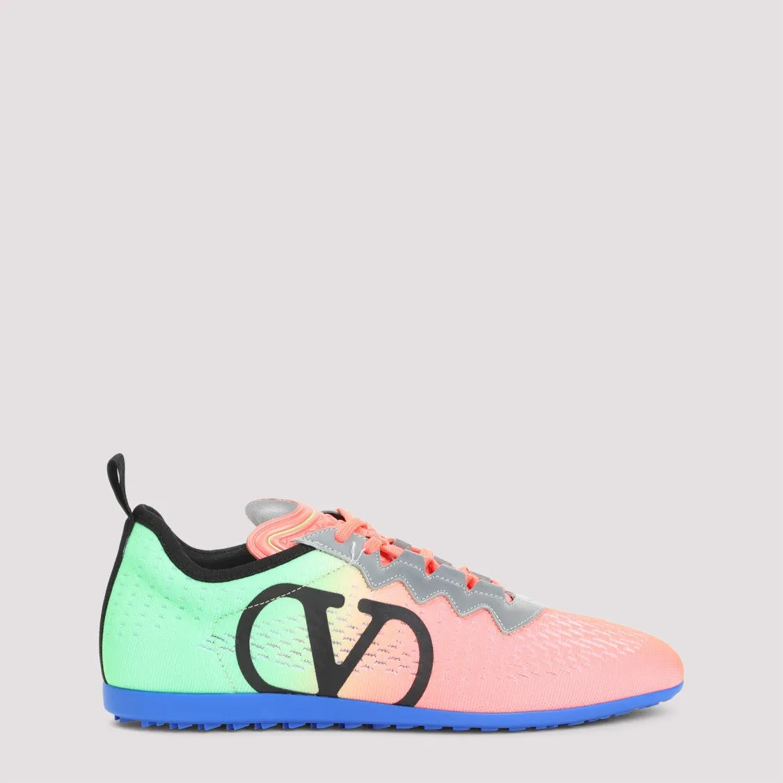 Multicolour Sneakers With Rubber
