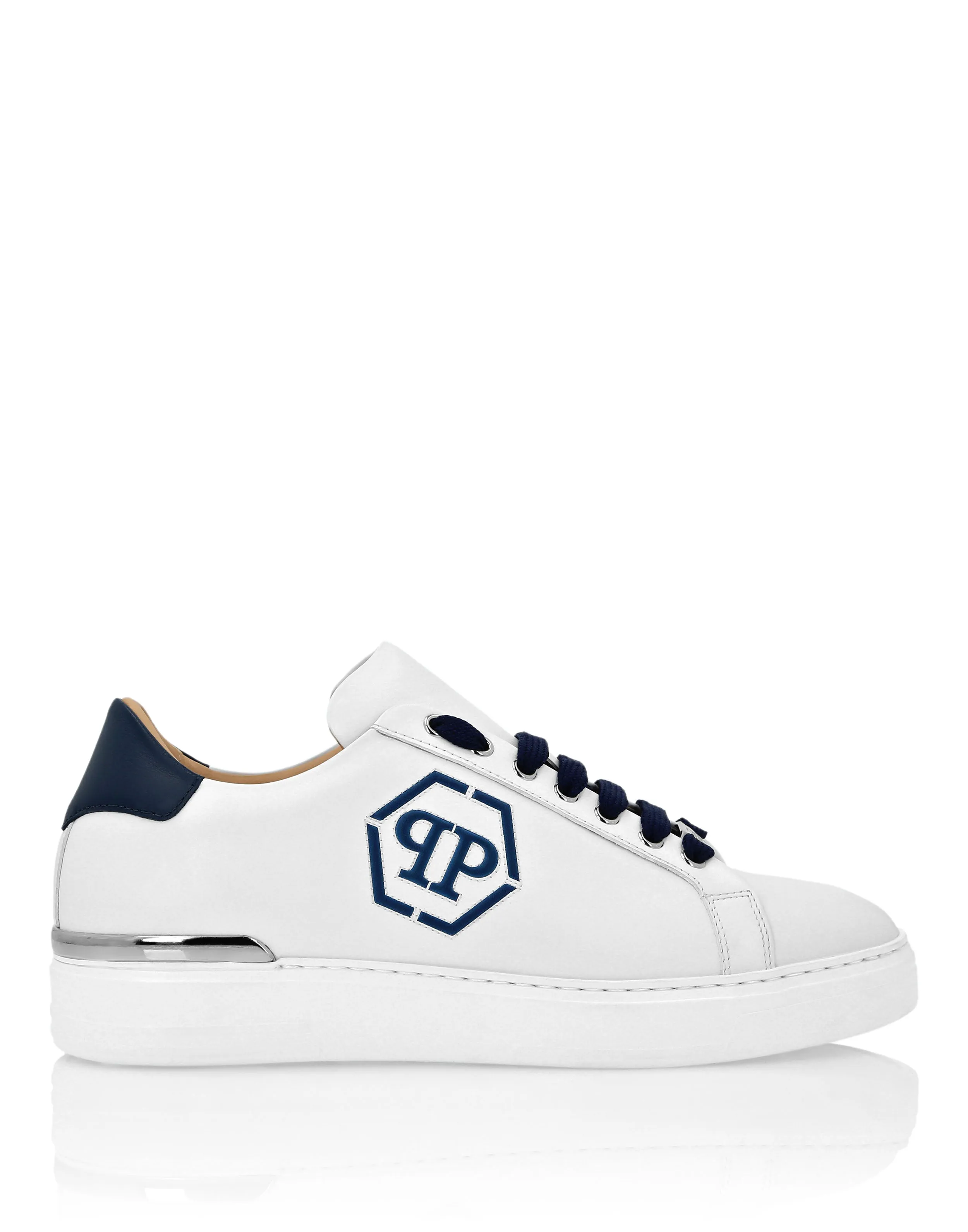 Nappa Leather Lo-Top Sneakers Hexagon