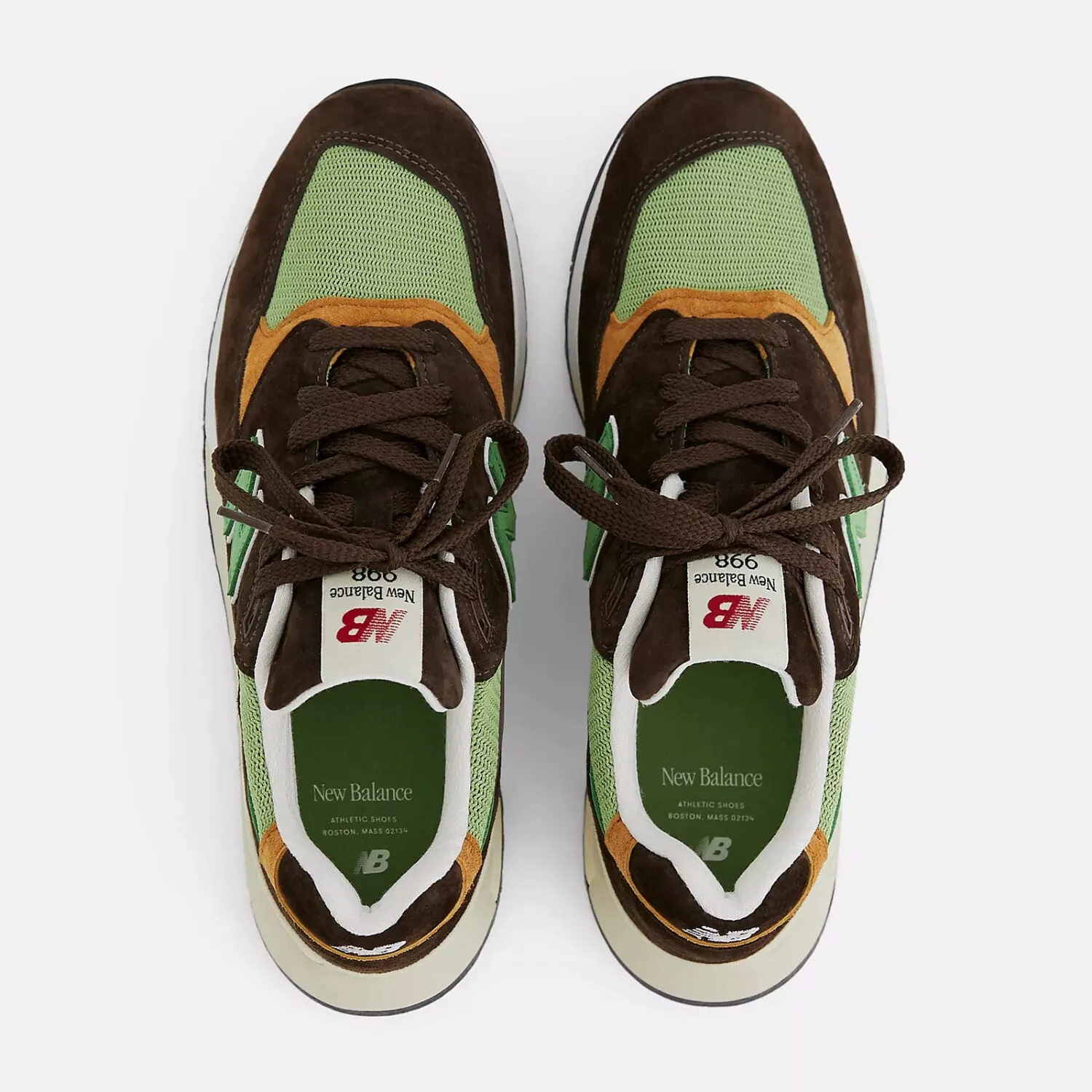 New Balance Made in USA 998 Brown/Green  U998BG Men's