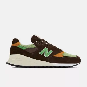 New Balance Made in USA 998 Brown/Green  U998BG Men's