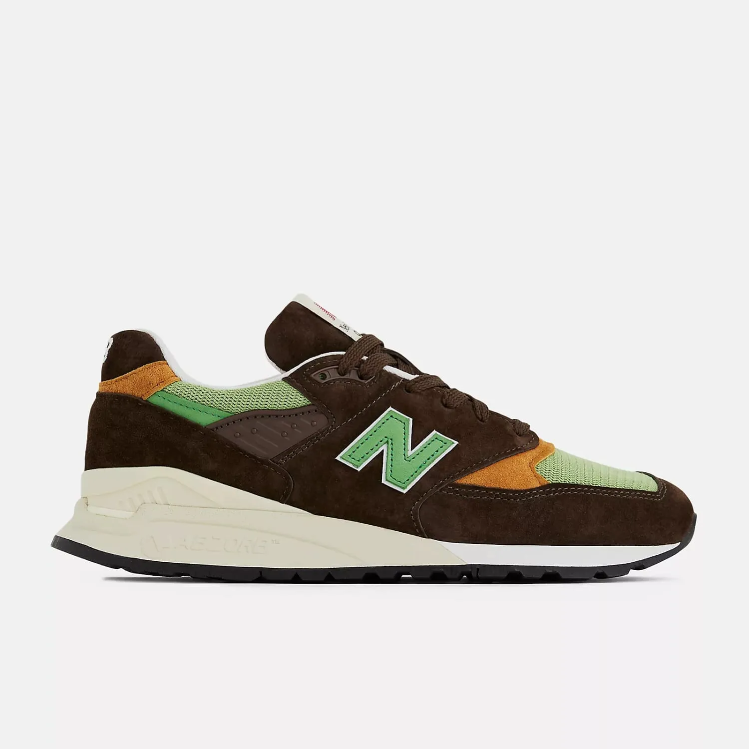 New Balance Made in USA 998 Brown/Green  U998BG Men's
