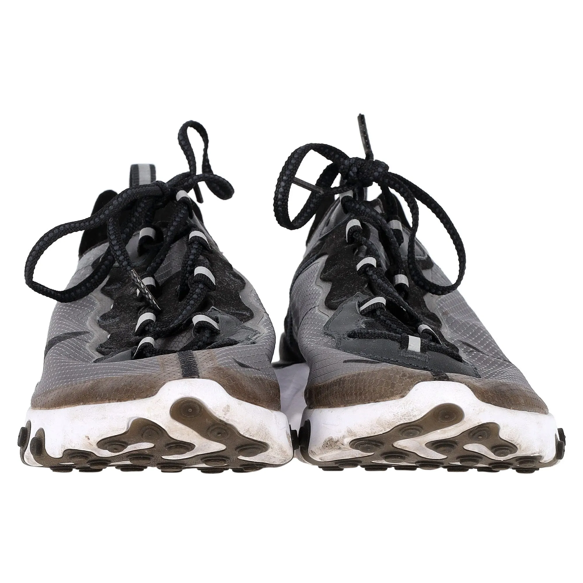 Nike React Element 87 Sneakers in Anthracite Black Synthetic