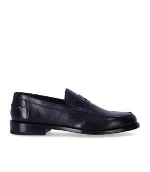 Penny Dark Blue Loafer