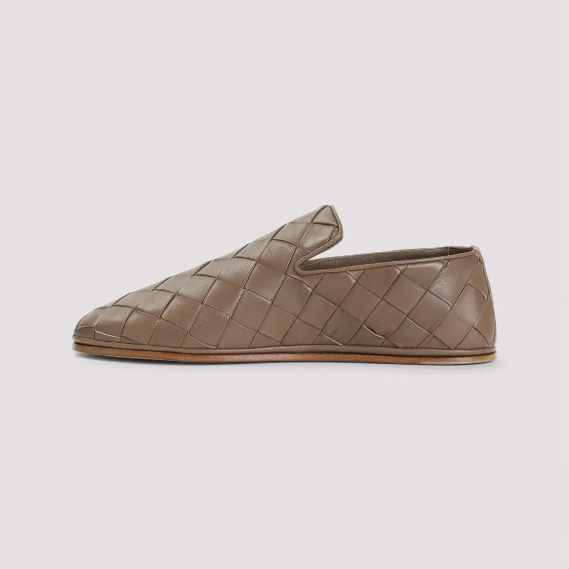 Pinecone Nappa Leather Sunday Slippers