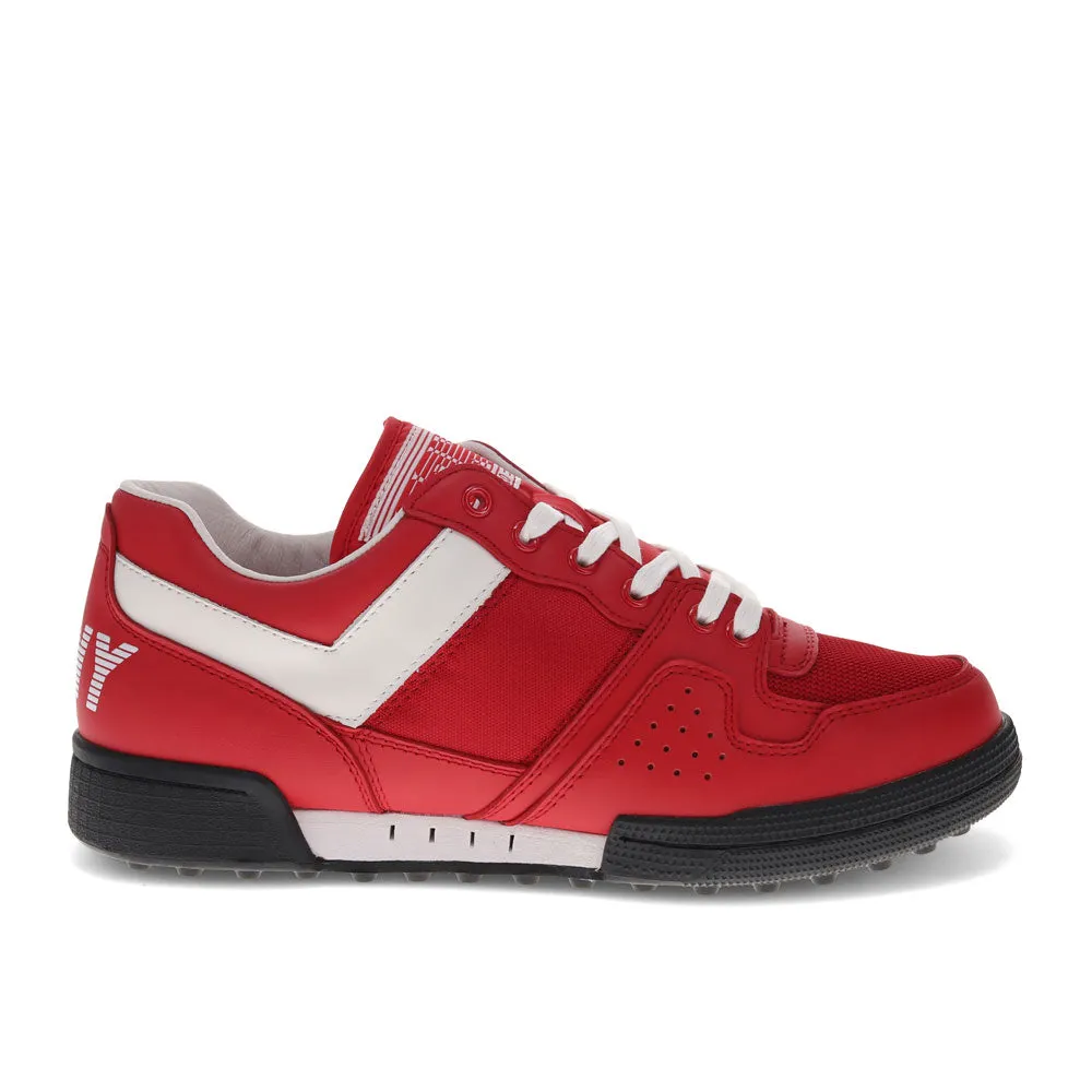 PONY Mens Astro Classic Genuine Leather Premium Lace Up Athletic Sneaker Shoe