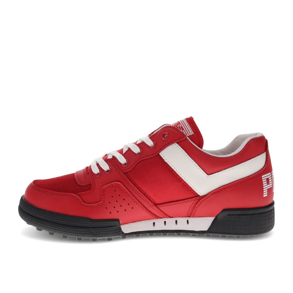 PONY Mens Astro Classic Genuine Leather Premium Lace Up Athletic Sneaker Shoe