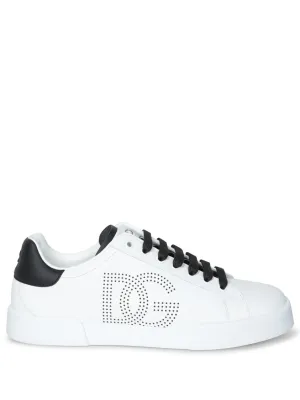 Portofino Low-Top Sneakers With Perforated Logo