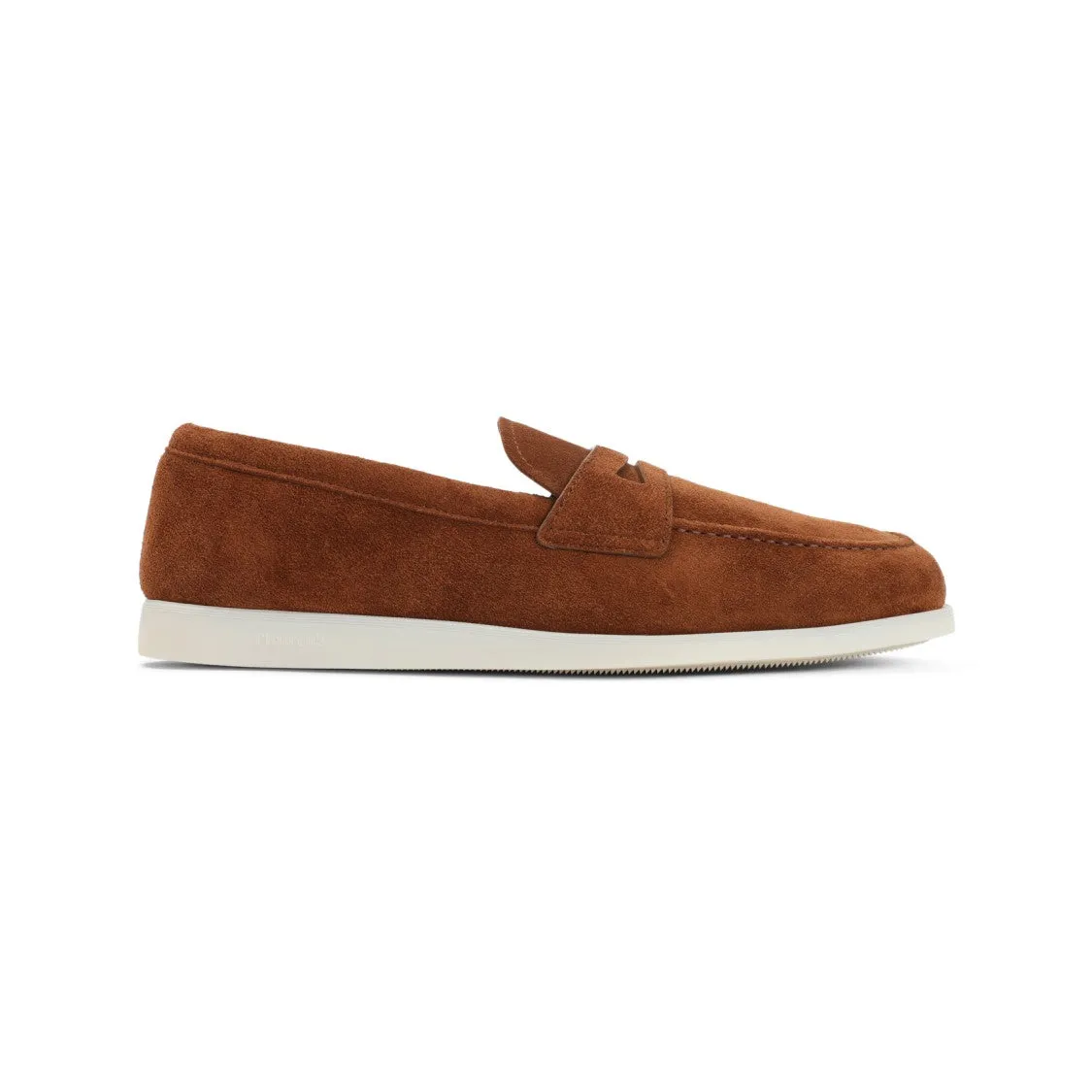 Portsmouth Brown Calf Leather Loafers