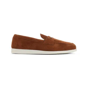 Portsmouth Brown Calf Leather Loafers