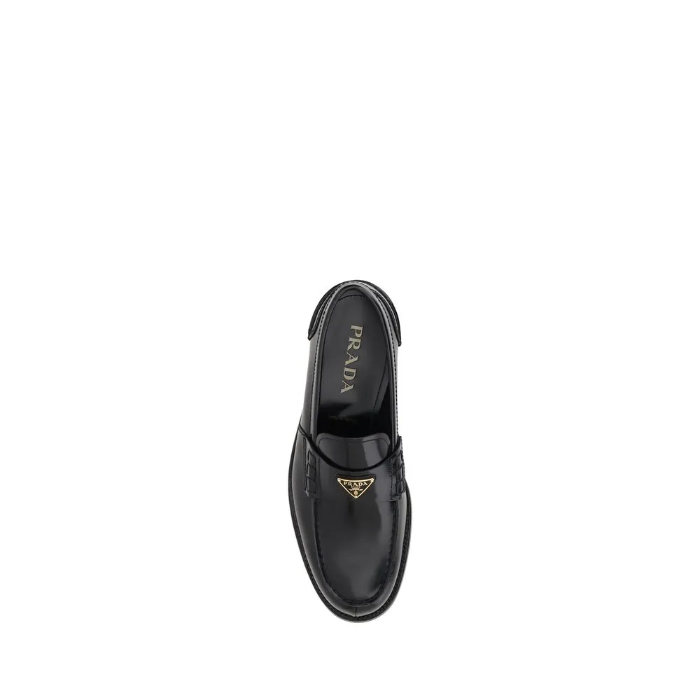 Prada Triangular plaque Men's Loafers