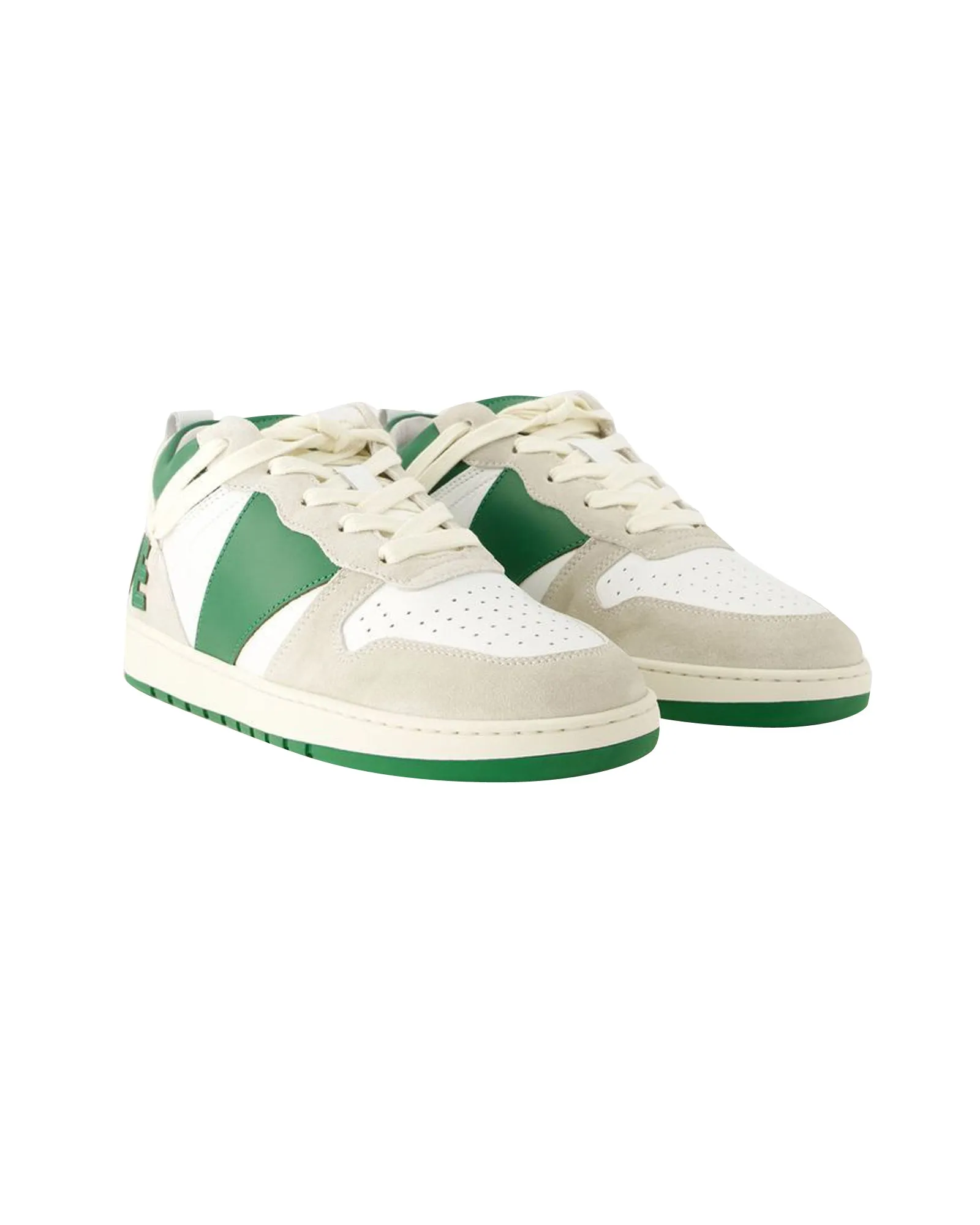 Rhecess Low Sneakers - Rhude - Leather - White/Green