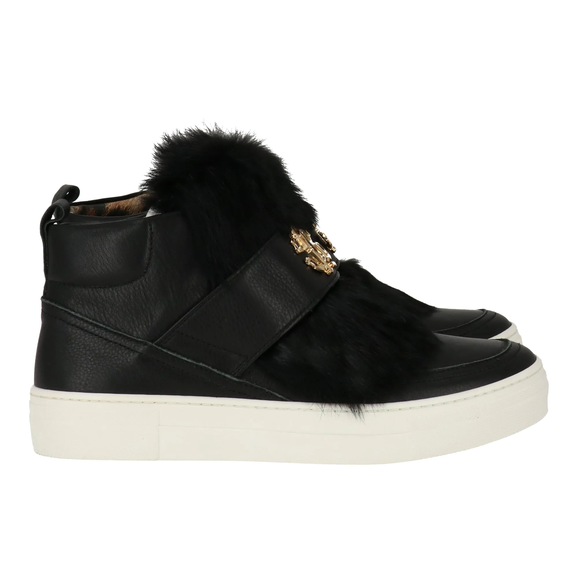 Roberto Cavalli Kids Black Flat