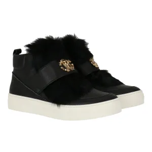 Roberto Cavalli Kids Black Flat